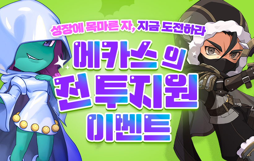 에카스의 전투지원